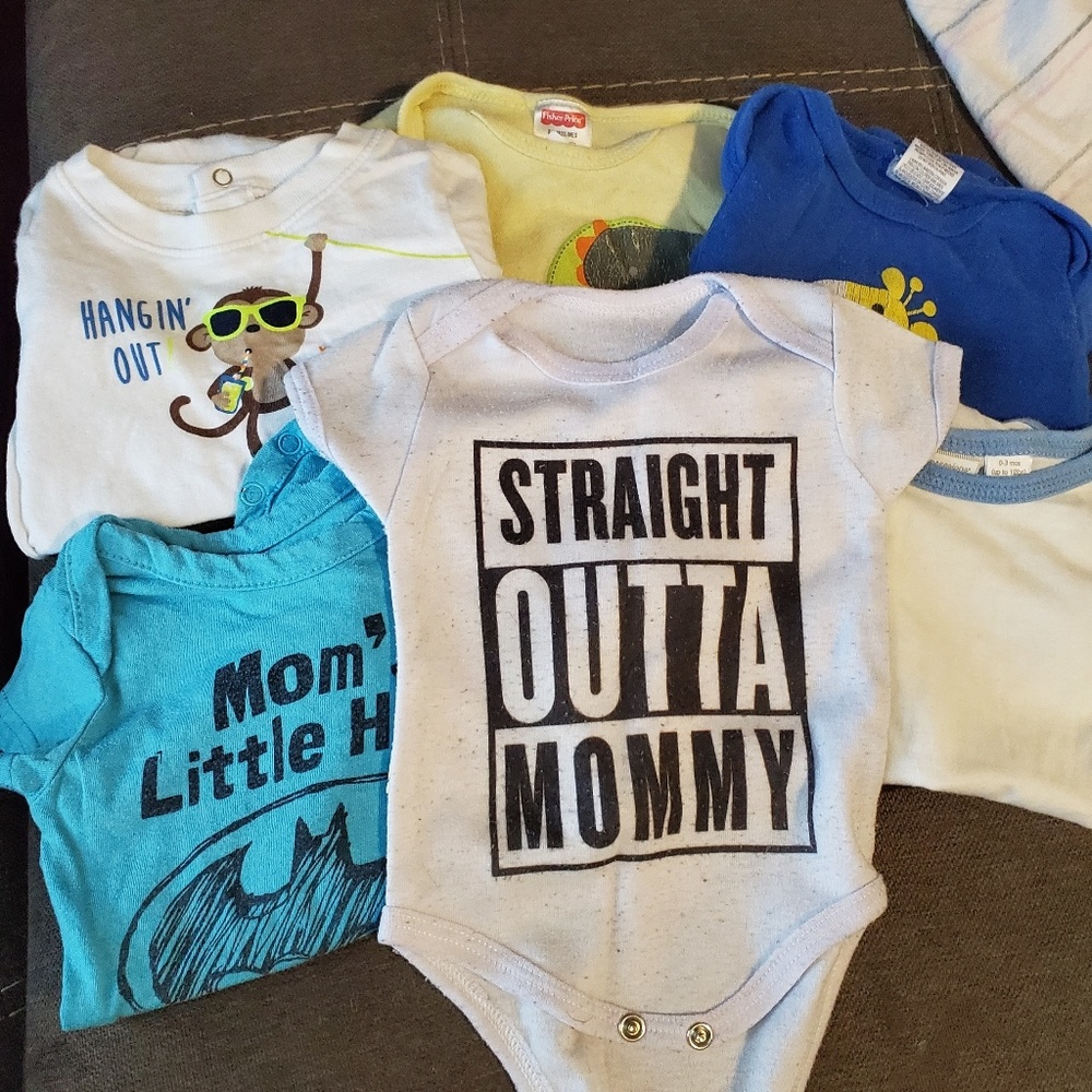 0-3 months onesies
